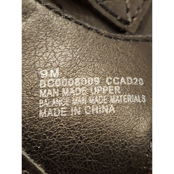 B.O.C. Black NATASHA Closed Toe Buckle Mule Clogs Size 9 M - Picture 7 of 7